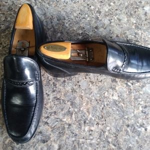Churches Men's Black Handmade Dress Slipon Loafer Size 8N